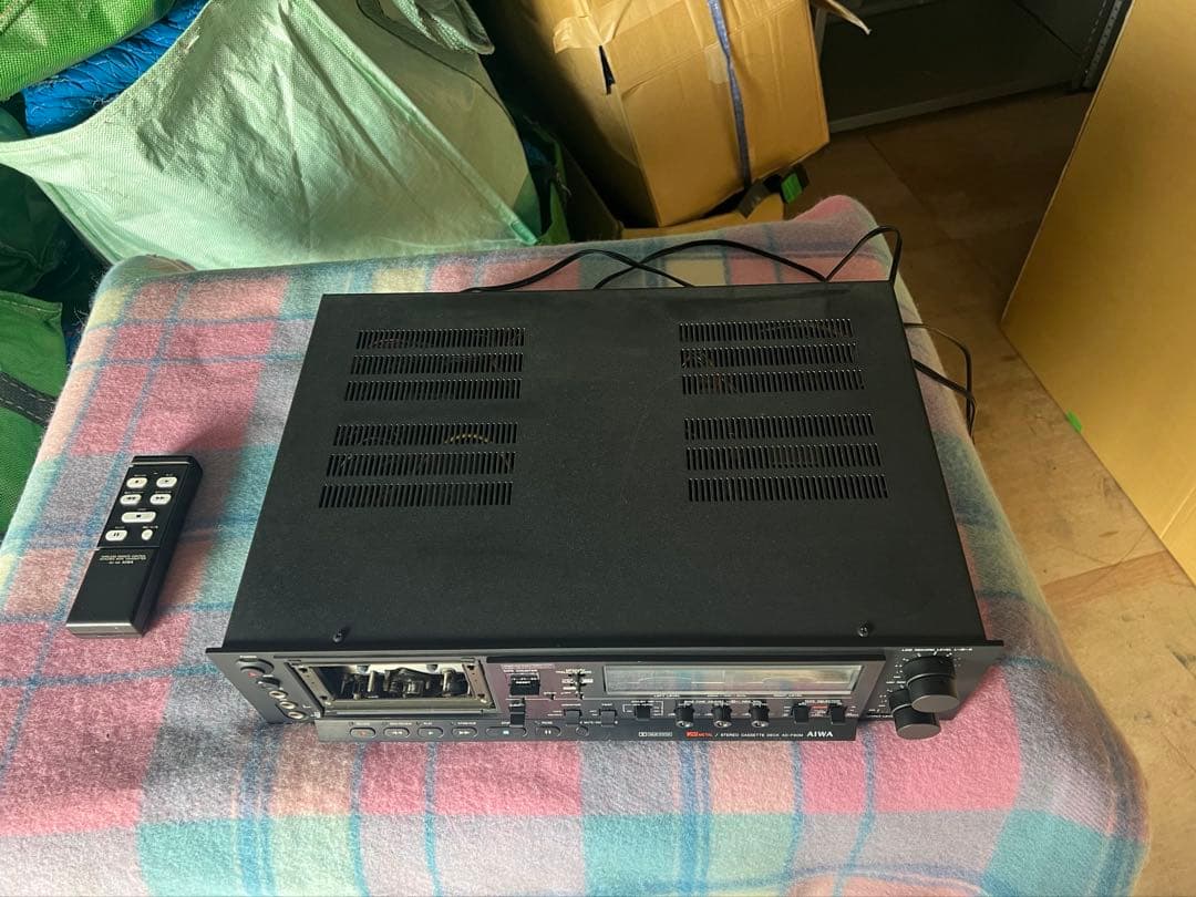 AIWA アイワ カセットデッキ AD-F90