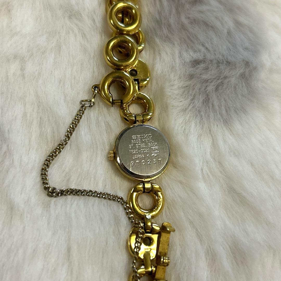【SEIKO】1E20 バングルウォッチ 腕時計 ⭐︎ゴールド