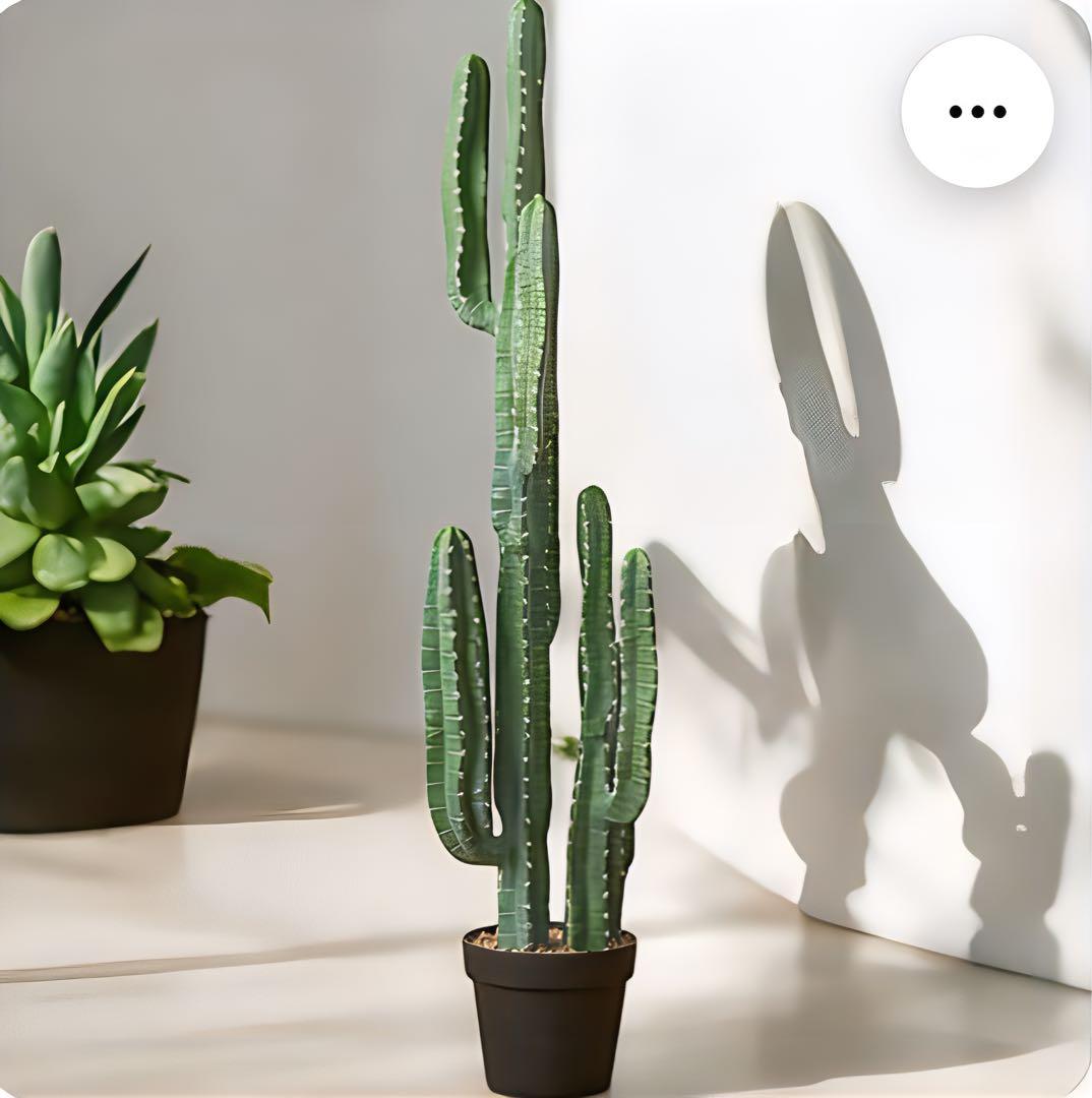 光触媒　人工観葉植物　ウォールグリーン　フェイクグリーン　柱サボテン118