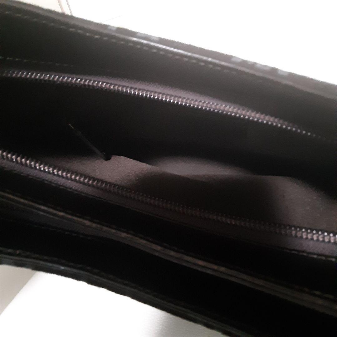 希少GUCCI ブラック GGパターン ショルダーバッグ　スエード☆ブラウン