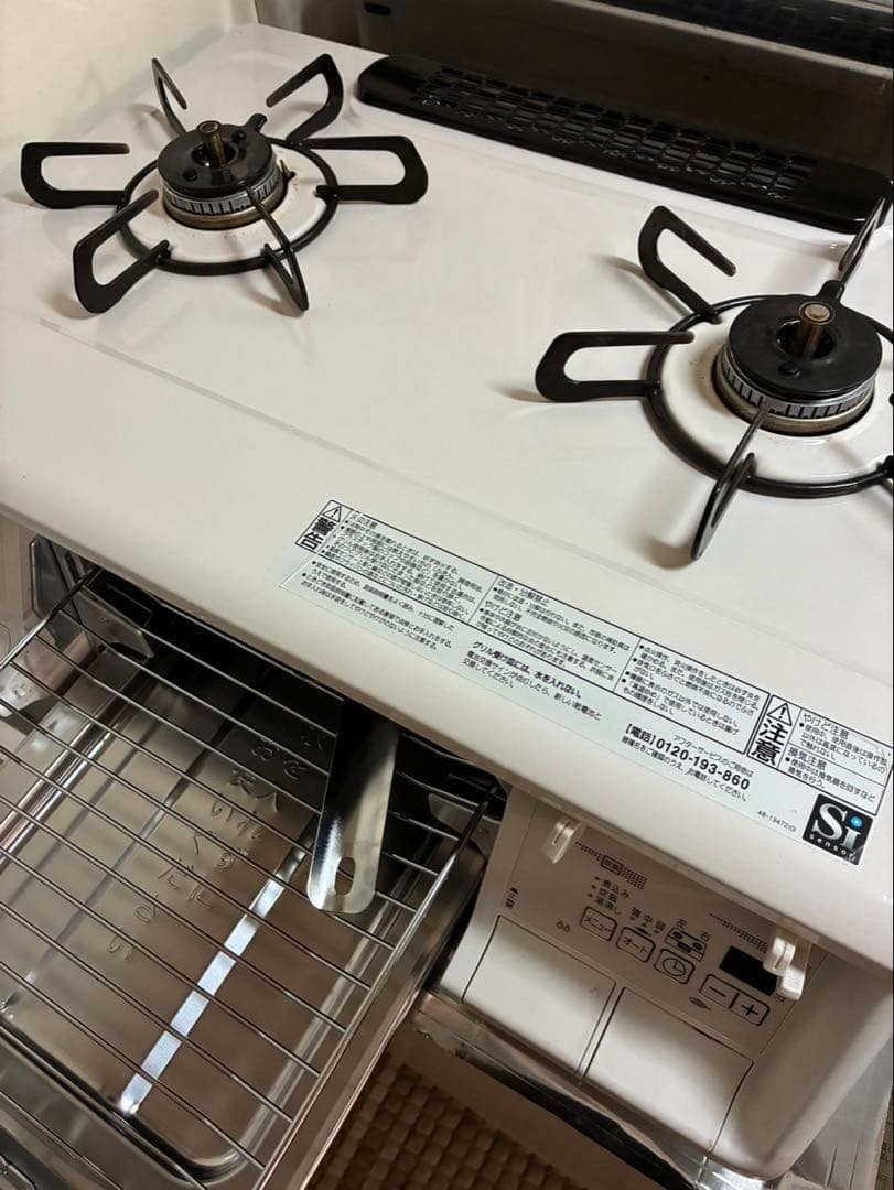 美品】Paloma IC-735WHA-L ガスコンロ 都市ガス 46800円