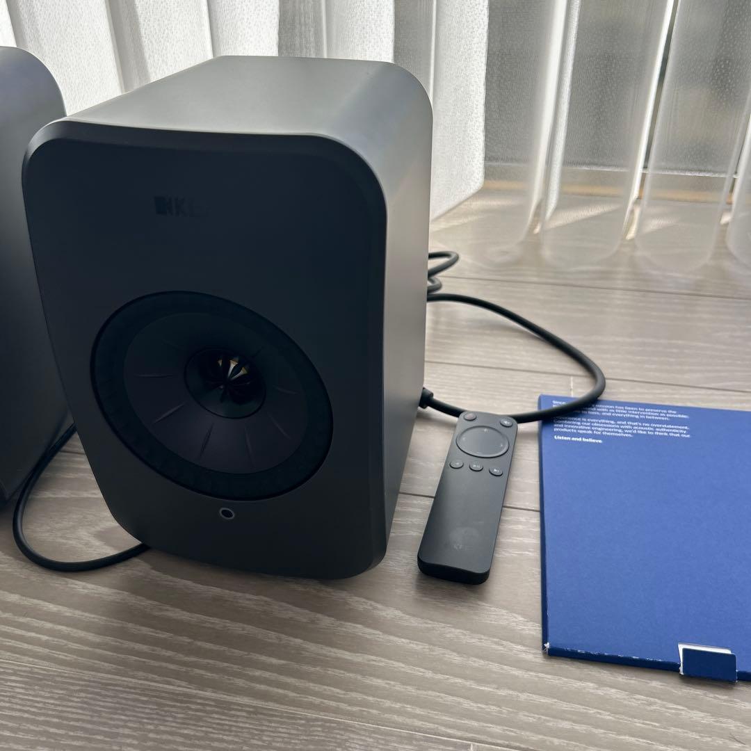 KEF LSX II LT グラファイトグレー 美品