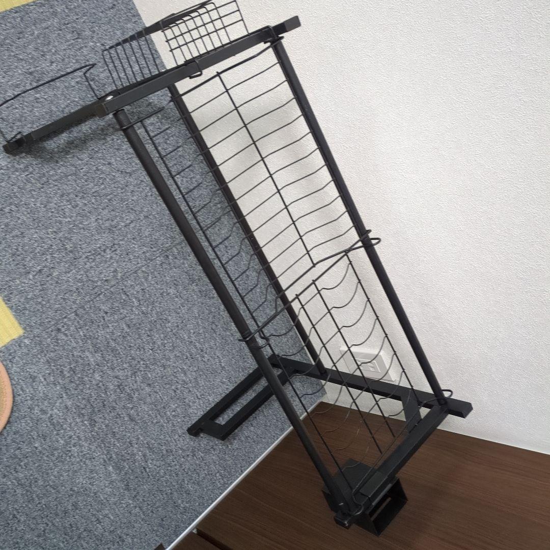 シンク上水切りラック 食器 水切りかご キッチン収納棚 洗い物ラック 洗い物