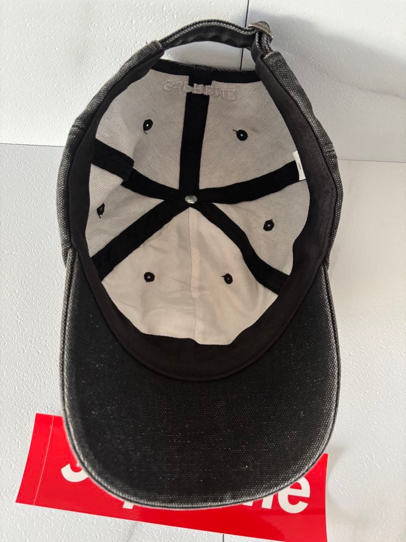 帽子 24 supreme Pigment Coated S Logo 6-Panel