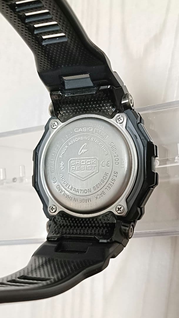 G-SHOCK GBD-200-1JF Bluetooth モバイルリンク