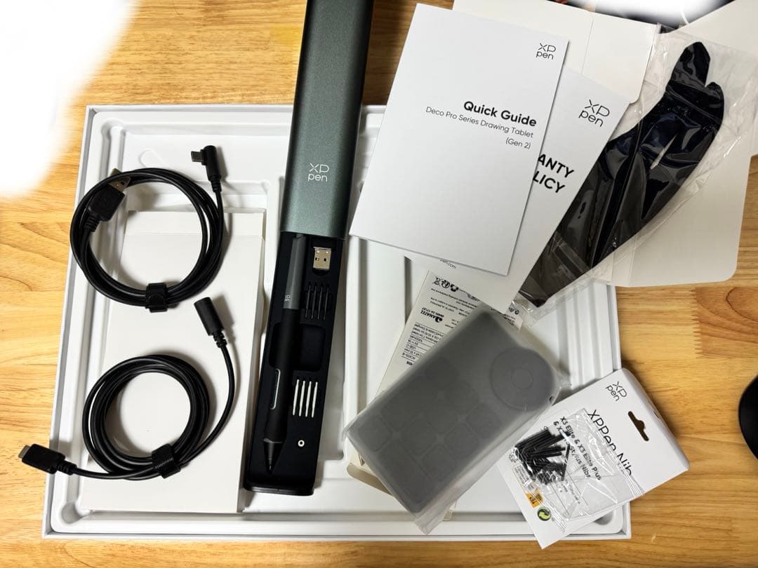 XPPEN　Deco Pro LW Gen 2 ペンタブレット 本体一式中古