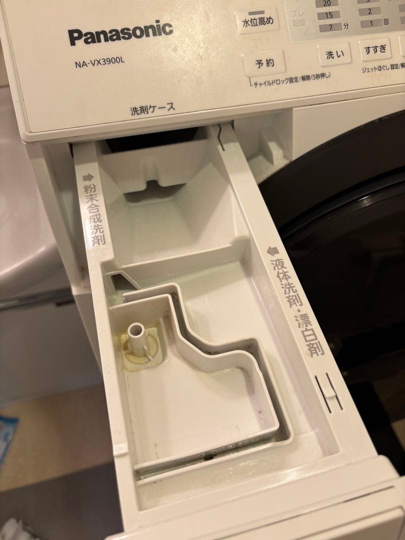 美品 Panasonic ドラム式洗濯機 NA-VX3900L