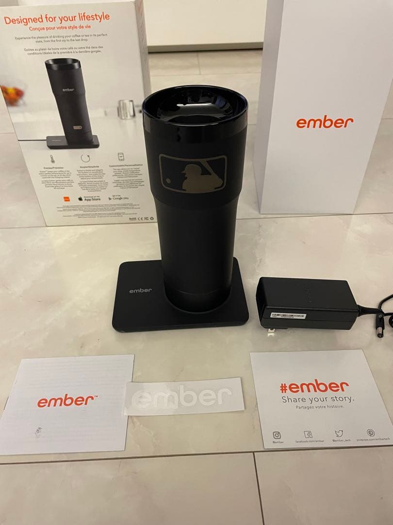 エンバー 新品 未使用 Ember Mug MLBロゴ付きマグ タンブラー