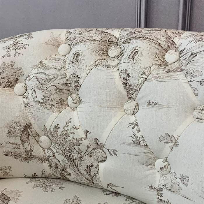 シングルソファ アームチェア トワルドジュイ 17702AC-JO2