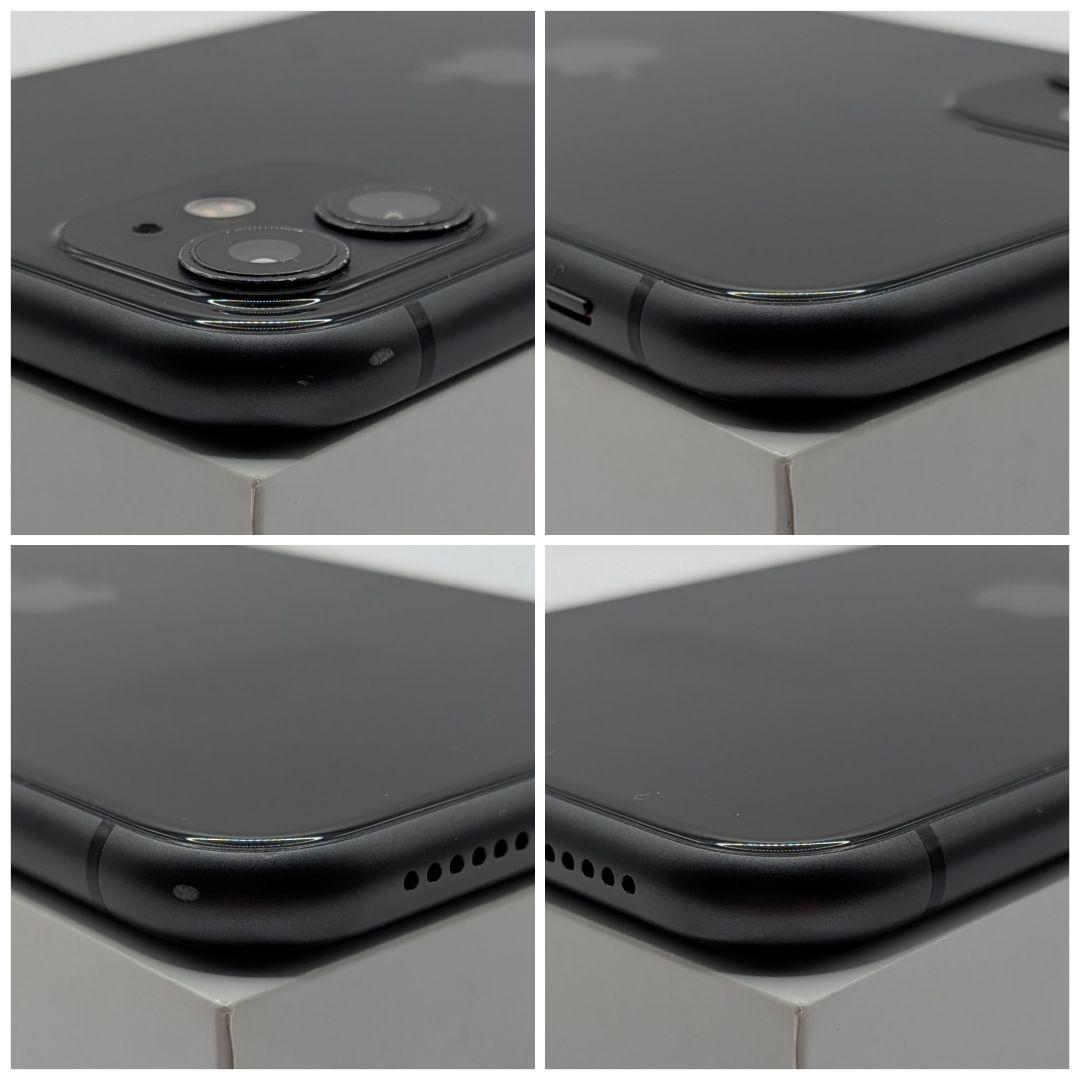 iPhone11 128GB ブラック SIMフリー 新品バッテリー