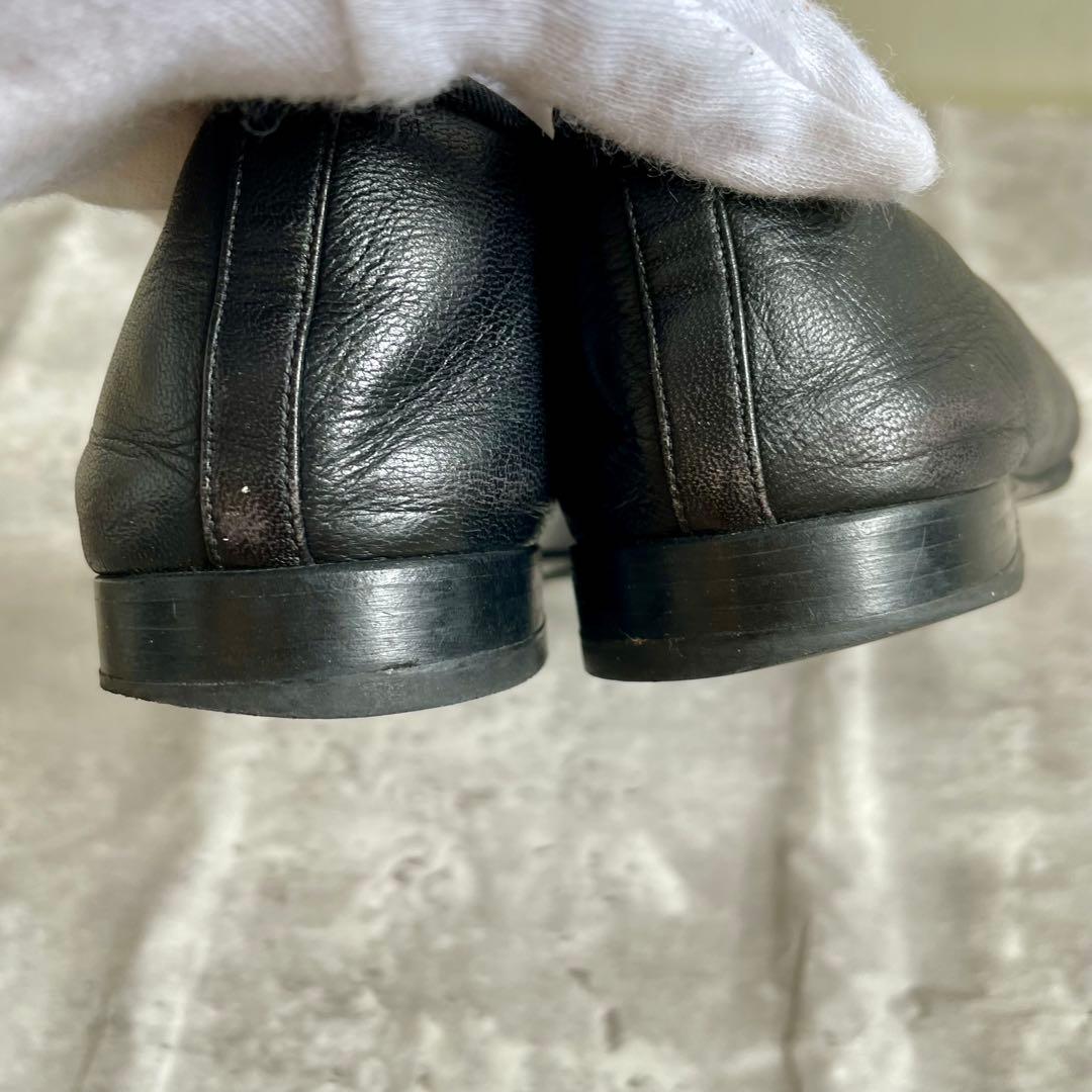 CHANEL バレエシューズ フラット リボン ココマーク 37 23.5