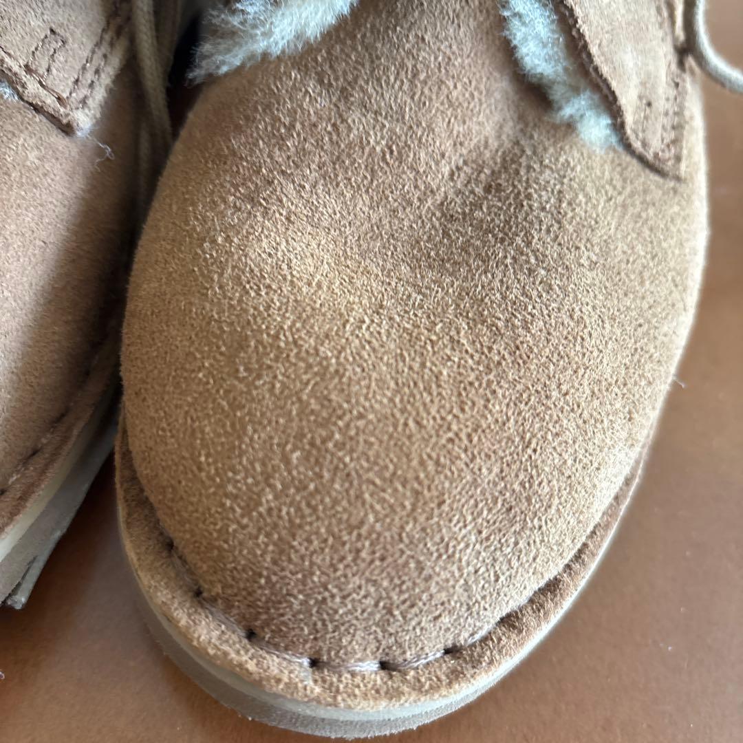 UGG ムートンブーツ レースアップ ブラウン24cm
