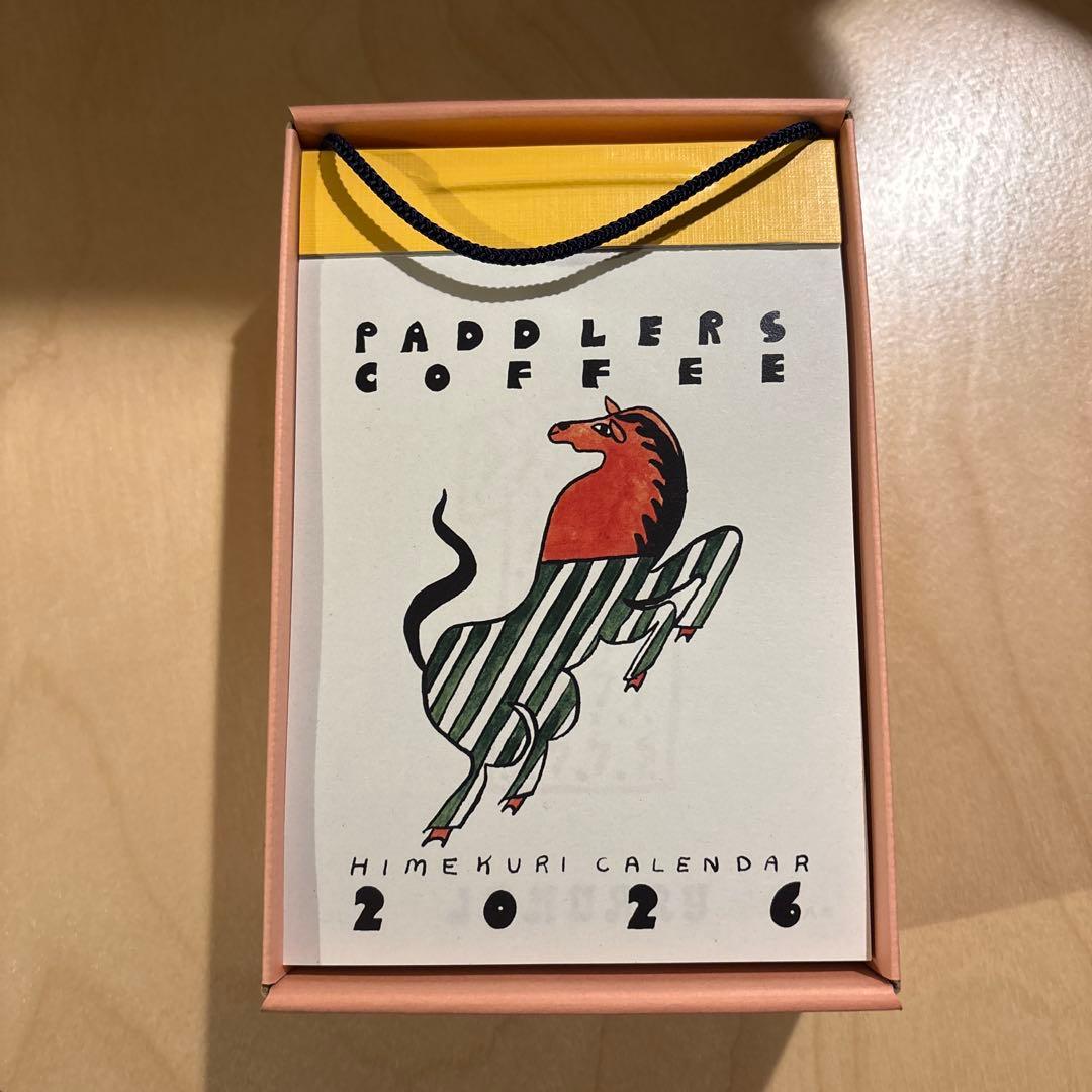 PADDLERS COFFEE ひめくりカレンダー　2026