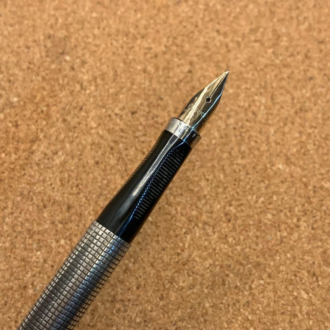 パーカー75 シズレ 万年筆 14K XF スターリングシルバー