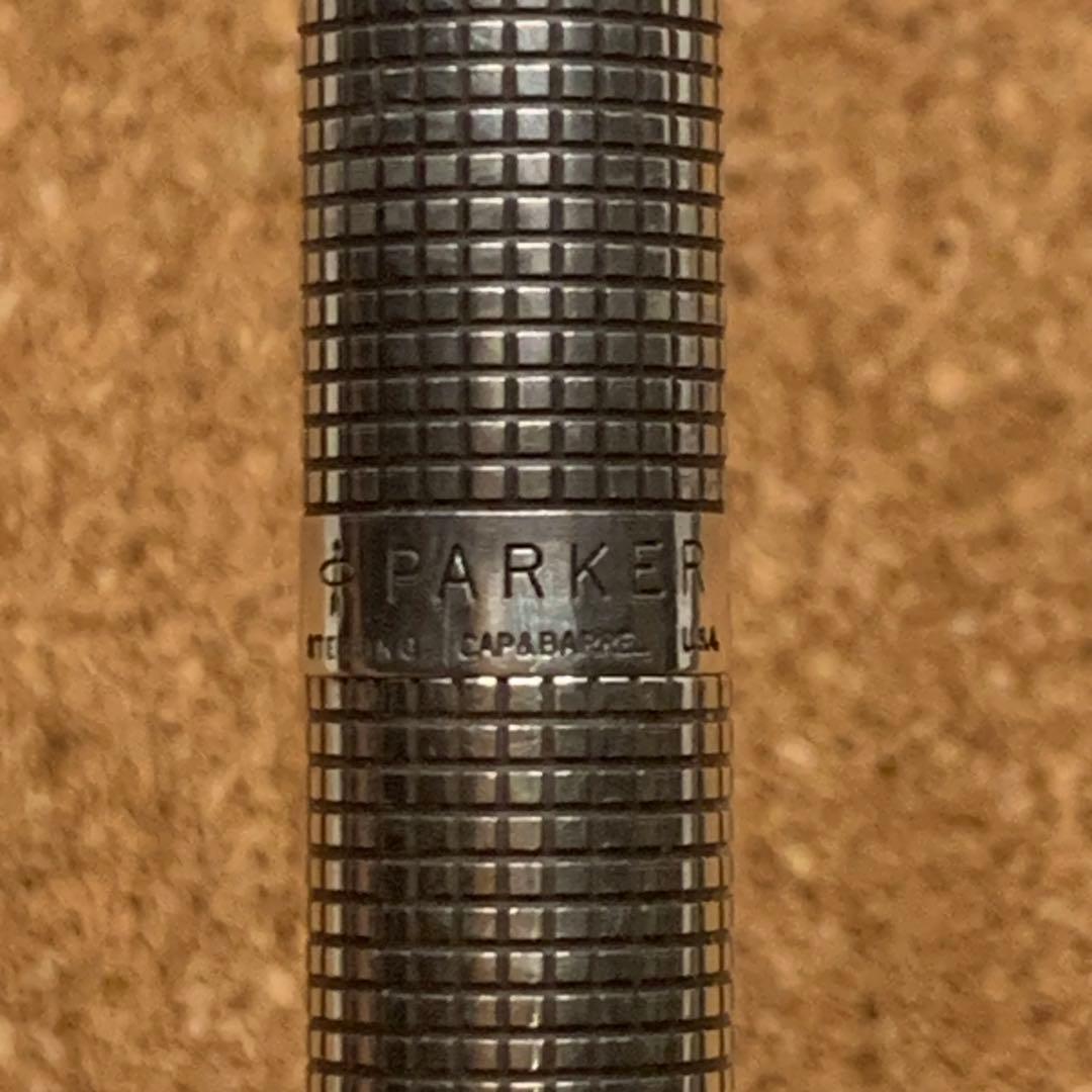 パーカー75 シズレ 万年筆 14K XF スターリングシルバー