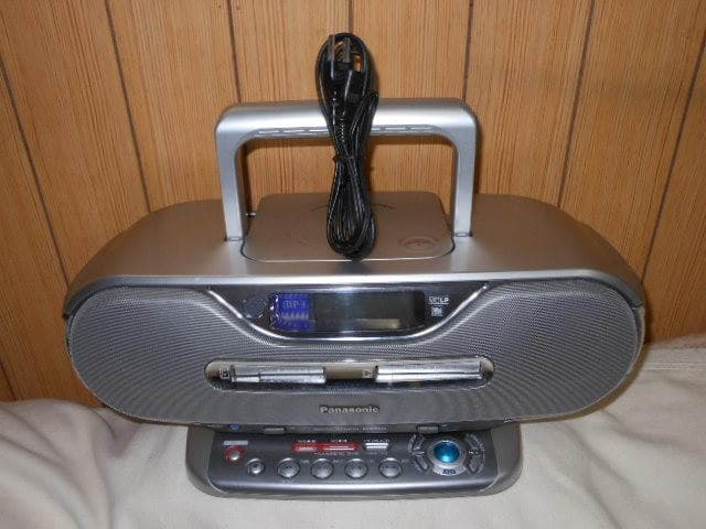 値下げ◆パナソニックMDX◆ラジカセ２台◆CDラジオ視聴◆リモコンAMアンテナ付