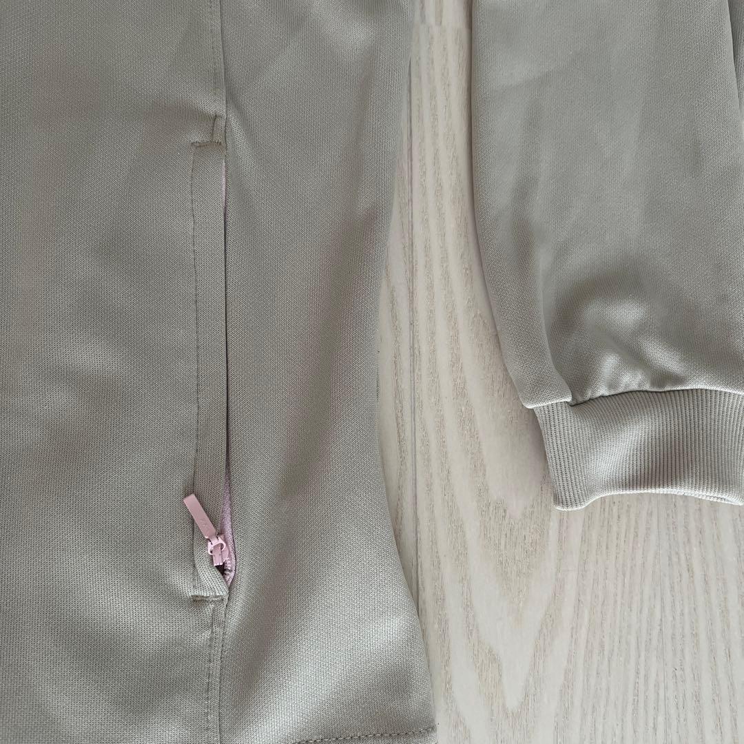 adidas ジャージ上下セット ベージュ・ピンク　レディース