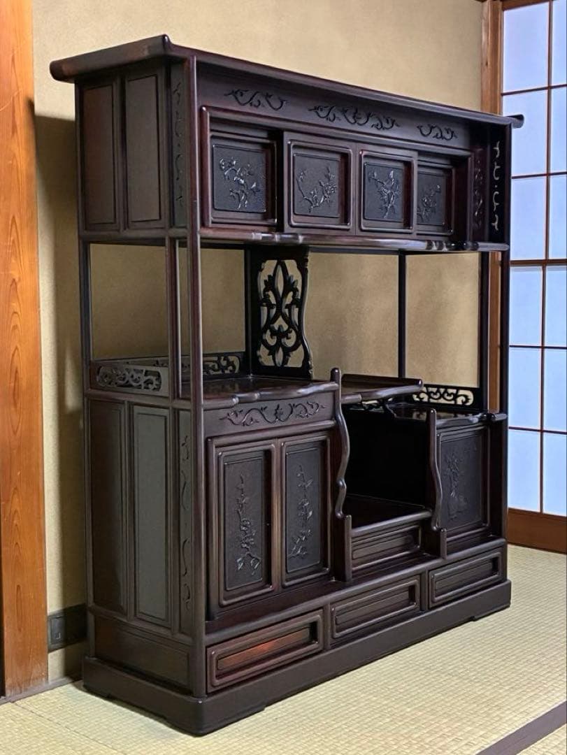 飾り棚、茶箪笥、アンティーク