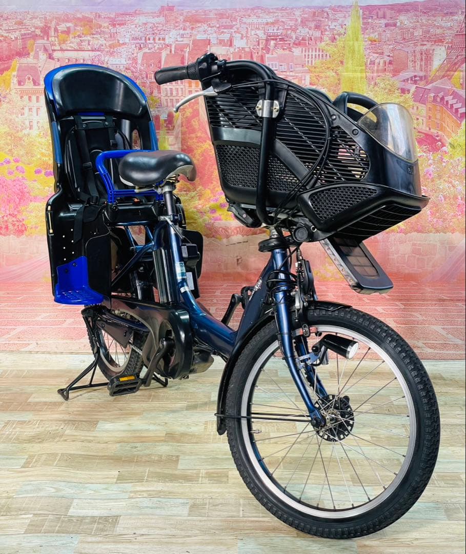 ZK3323 電動自転車 ヤマハ パスキス 子供乗せ 20インチ 送料無料