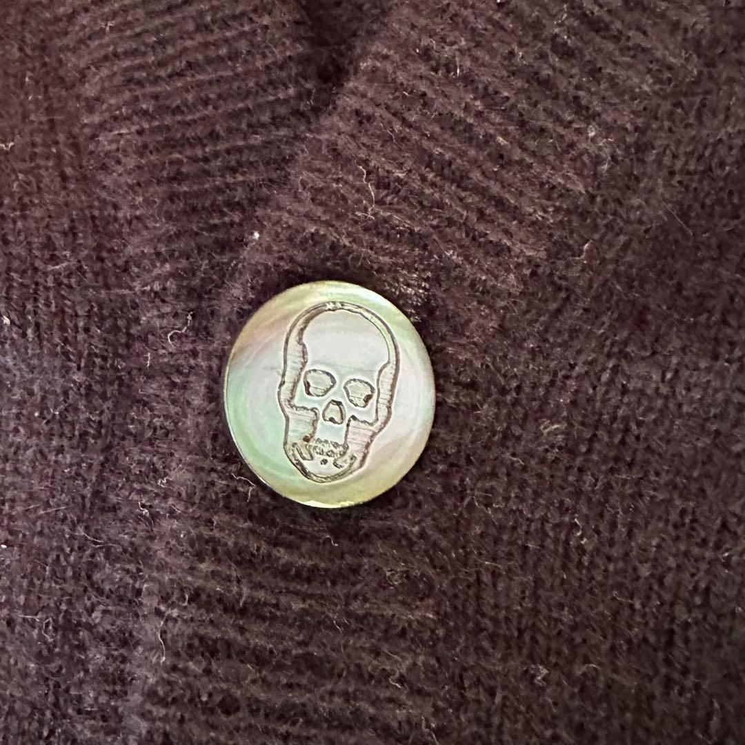 ペラフィネ　カシミア　スコットランド製　黒　美品