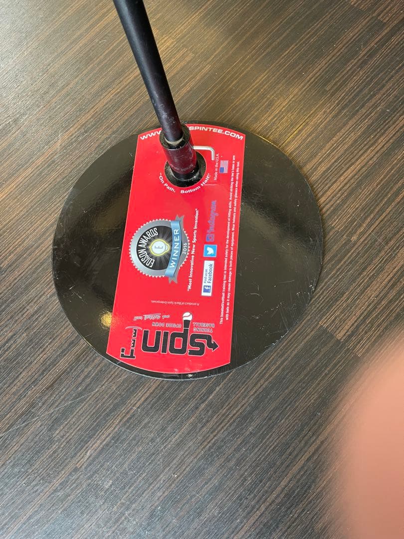 バックスピンティー BackSpinTee アメリカ製正規品 バッティング練習用