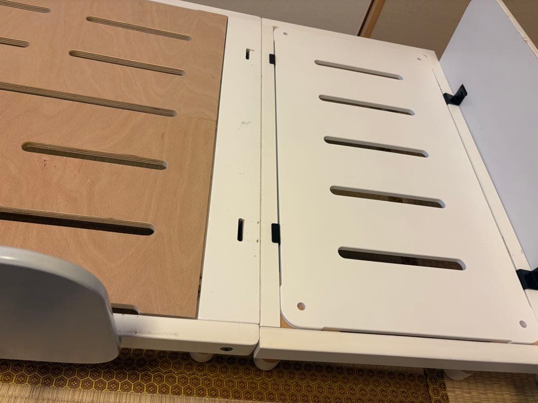 ホップル キッズベッド 延長デスク付き ジュニアベッド 子供用家具