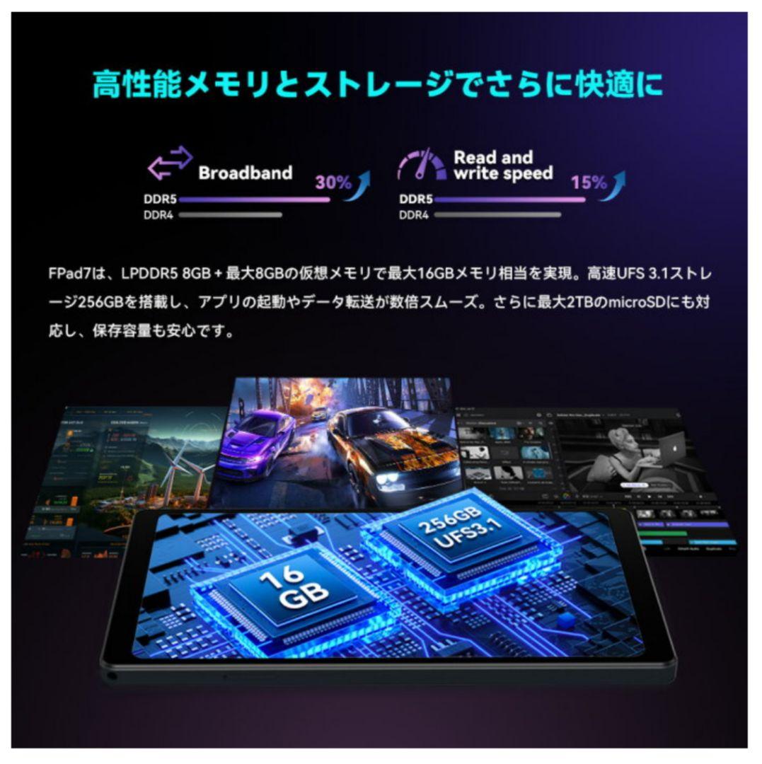 Androidタブレット本体 Headwolf FPad7 16GB+256GB
