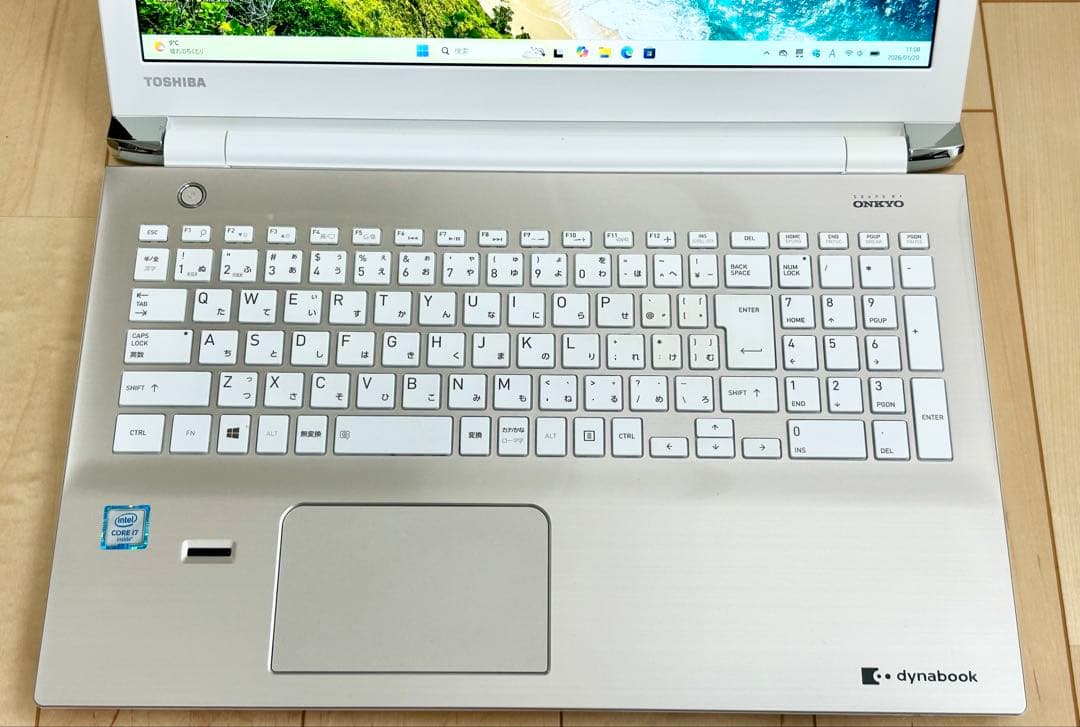 ダイナブック Corei7 16GB 500GB 新品SSD Office