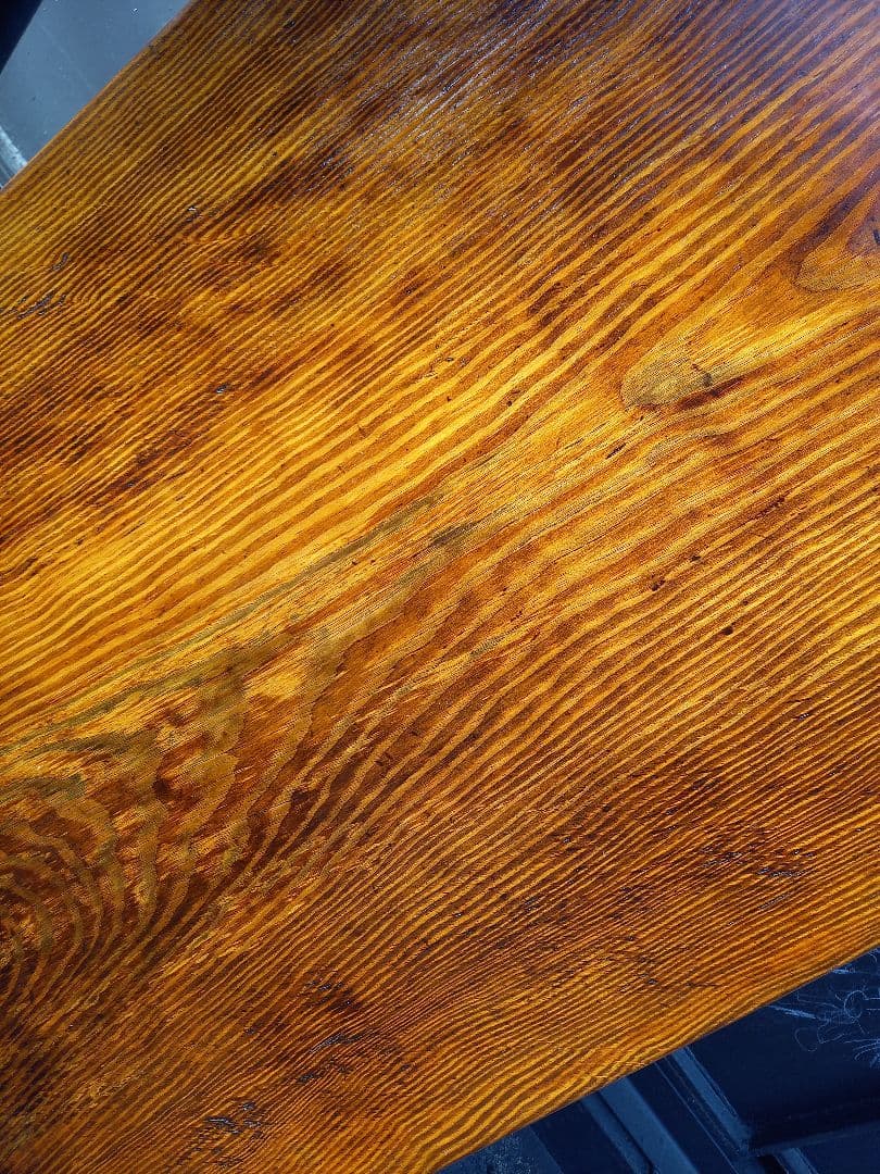 ジャパニーズ　ヴィンテージ　一枚板　天板　両側　引き出し　ローテーブル