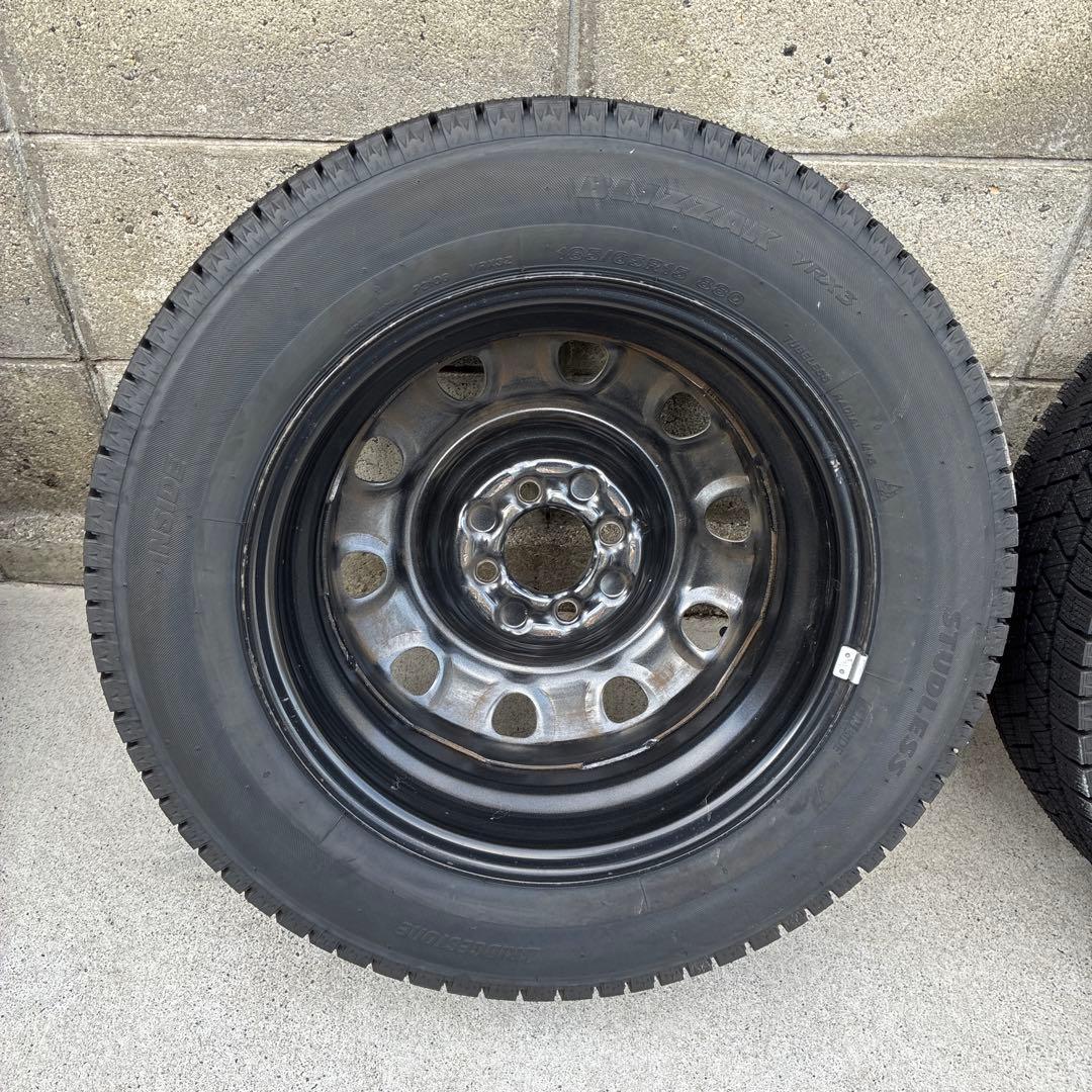 ★未使用級バリ溝必見★ブリヂストン 185/65R15 冬タイヤ4本セット