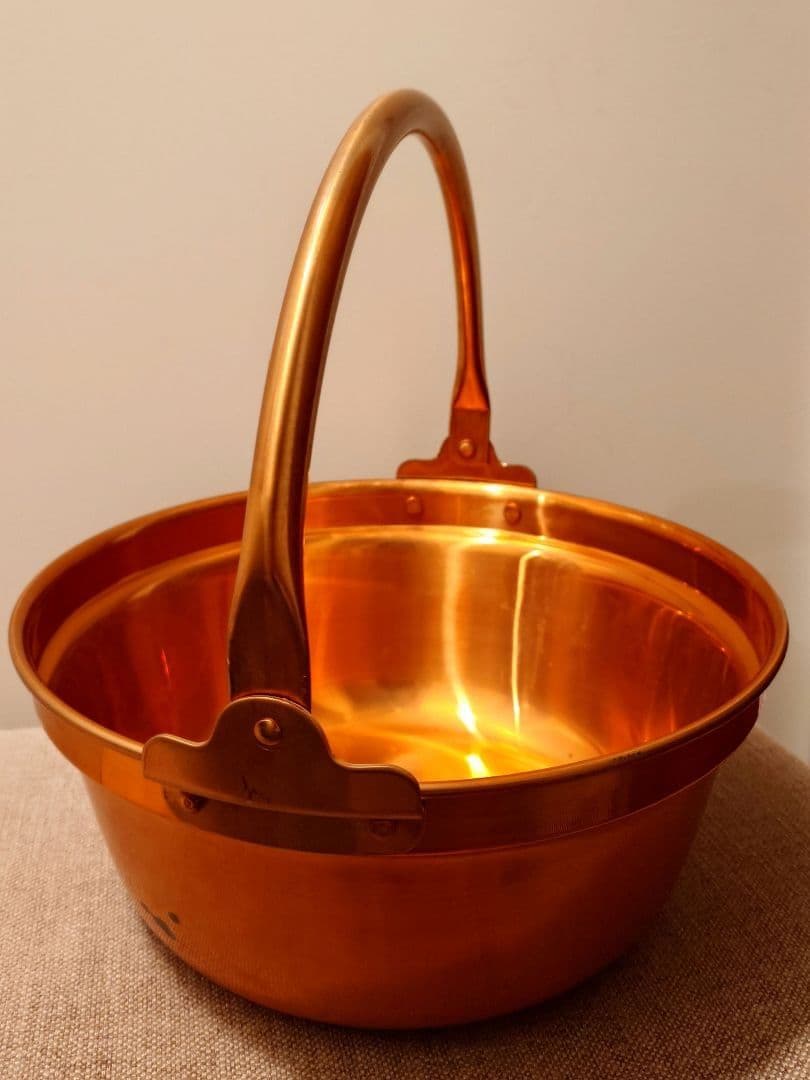 純銅製 銅鍋 山菜鍋 30型 送料込み