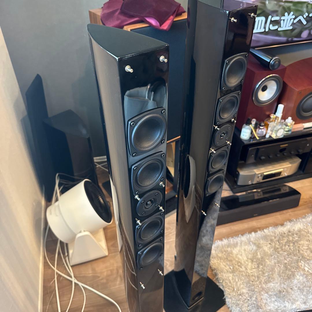 極美品　DENON トールボーイスピーカーペア　SC-T7L2ピアノブラック