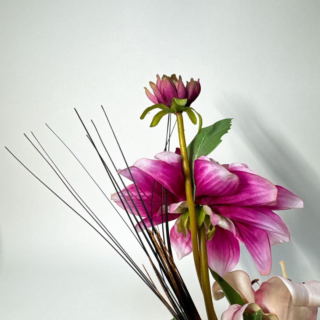 エミリオロバ EMILIO ROBBA アートフラワー ダリア 百合 30cm