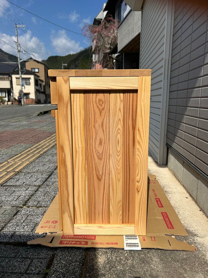 木製家具　水槽台