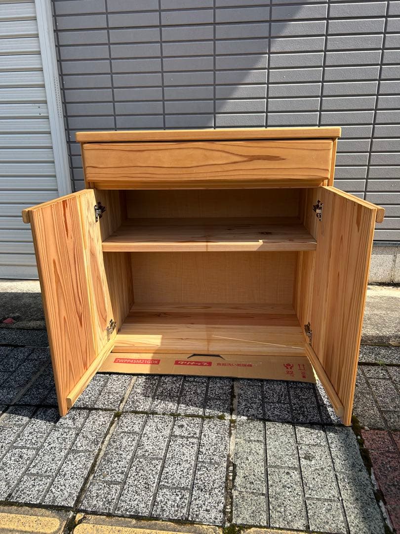 木製家具　水槽台