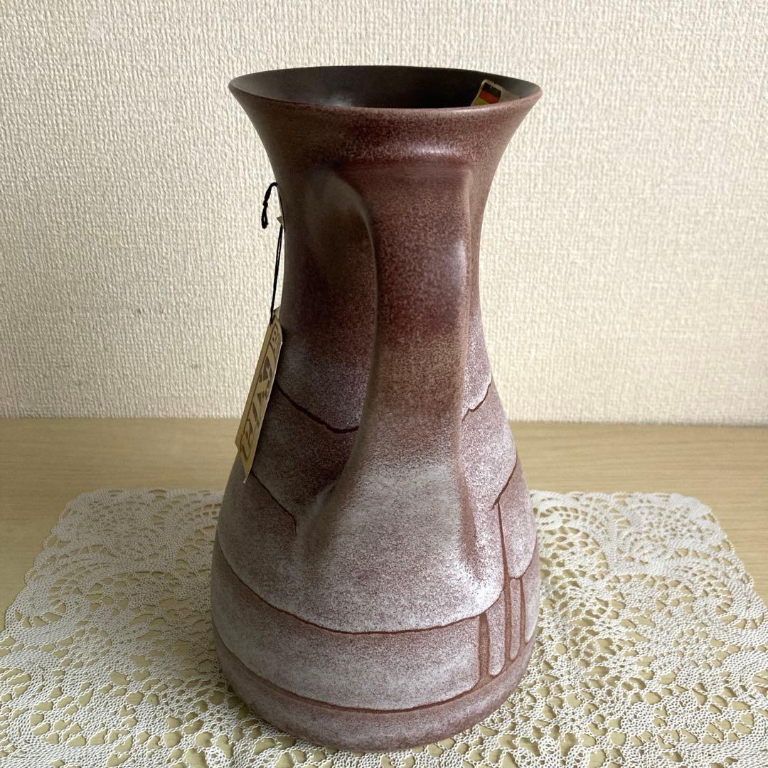 【タグ付新品】Bay Keramik 西ドイツ製　花瓶　フラワーベース　水差し