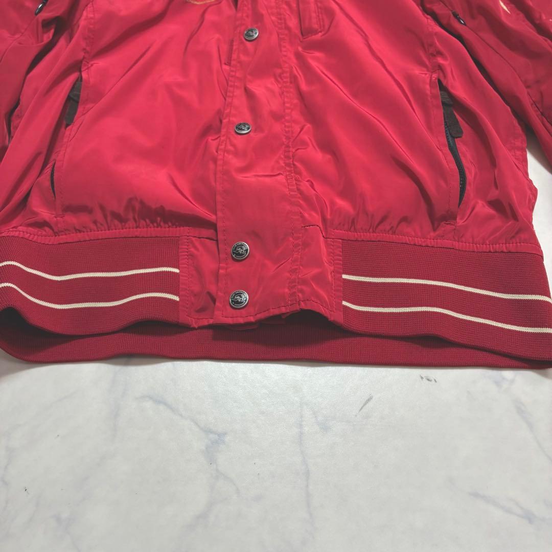 希少✨クレイスミス ナイロンジャケット ライディングウェア 赤 L
