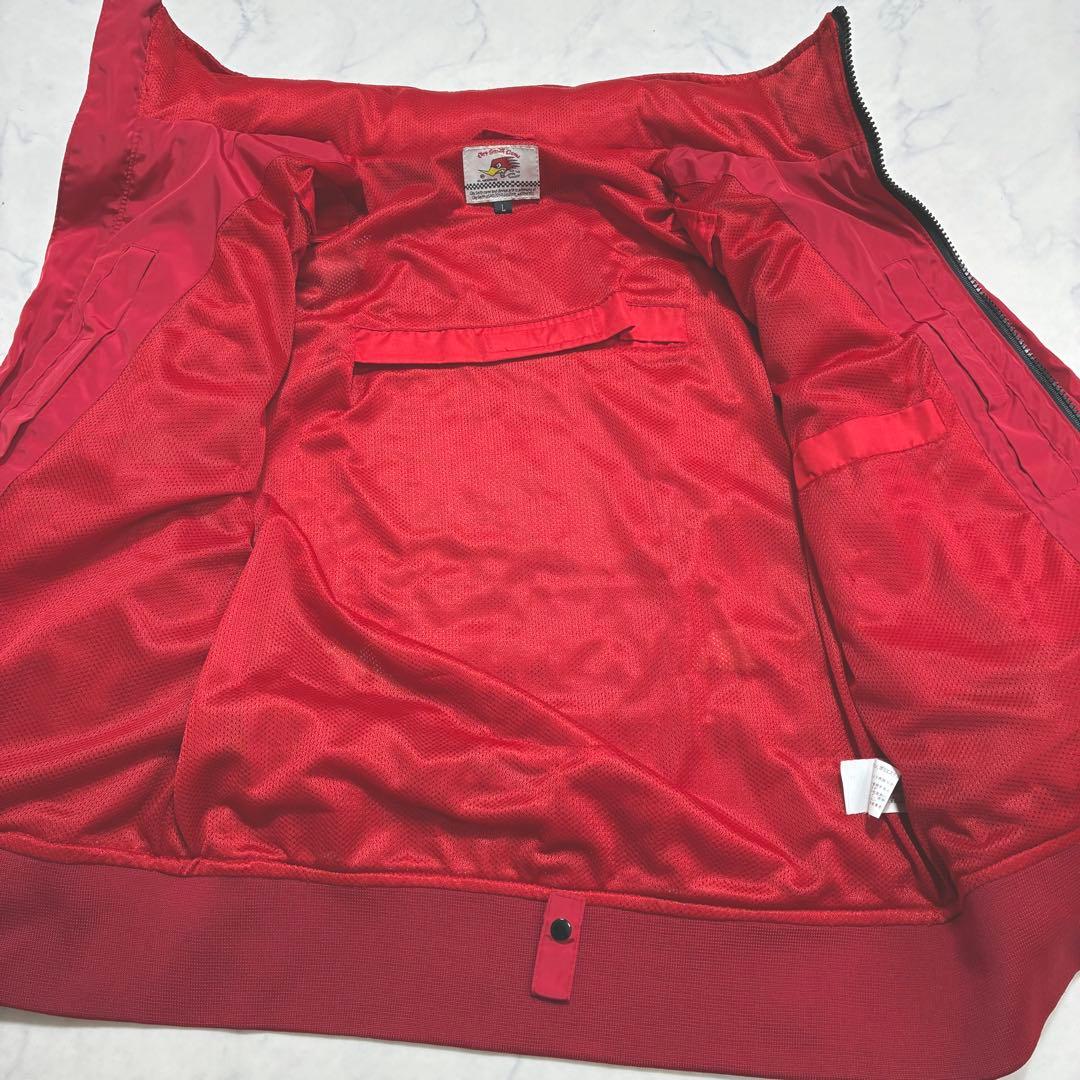 希少✨クレイスミス ナイロンジャケット ライディングウェア 赤 L