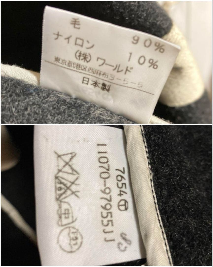 極上90s-00sオールドTAKEO KIKUCHIダッフルコート/ヴィンテージ