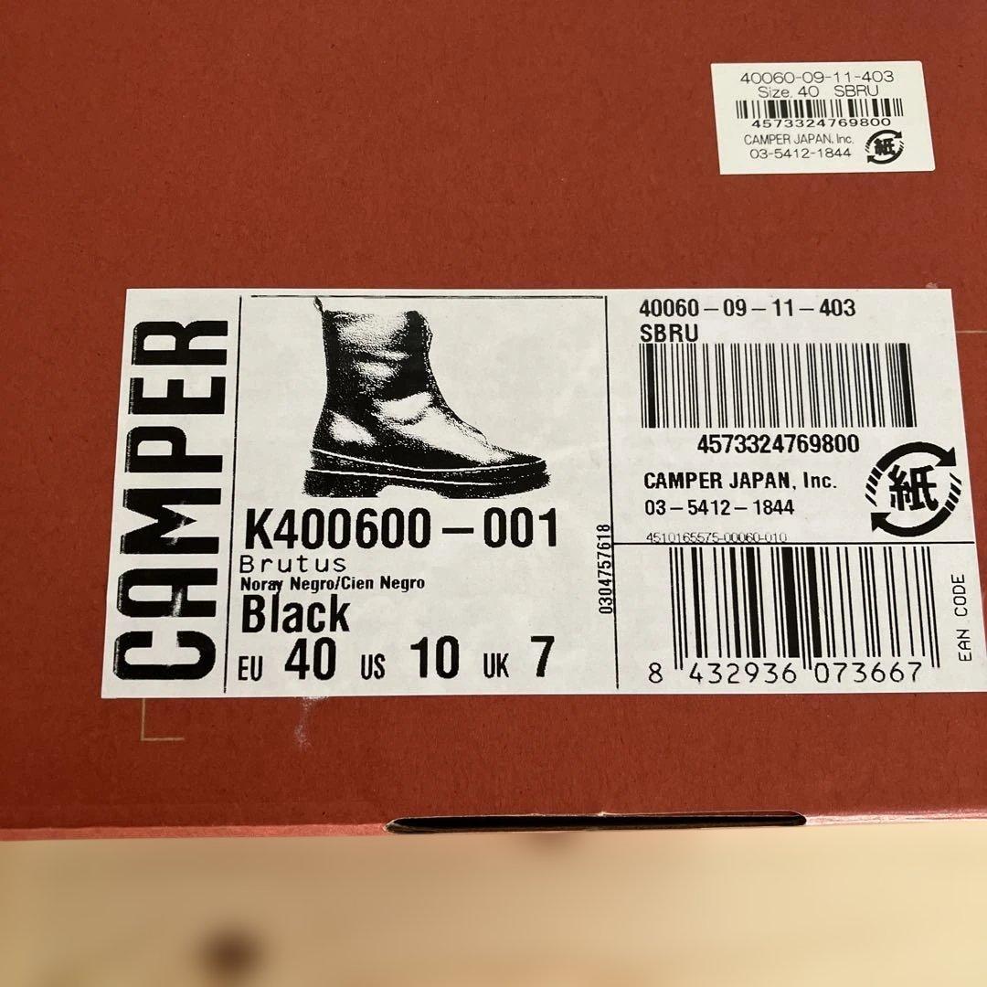 カンペール CAMPER ショートブーツ　40