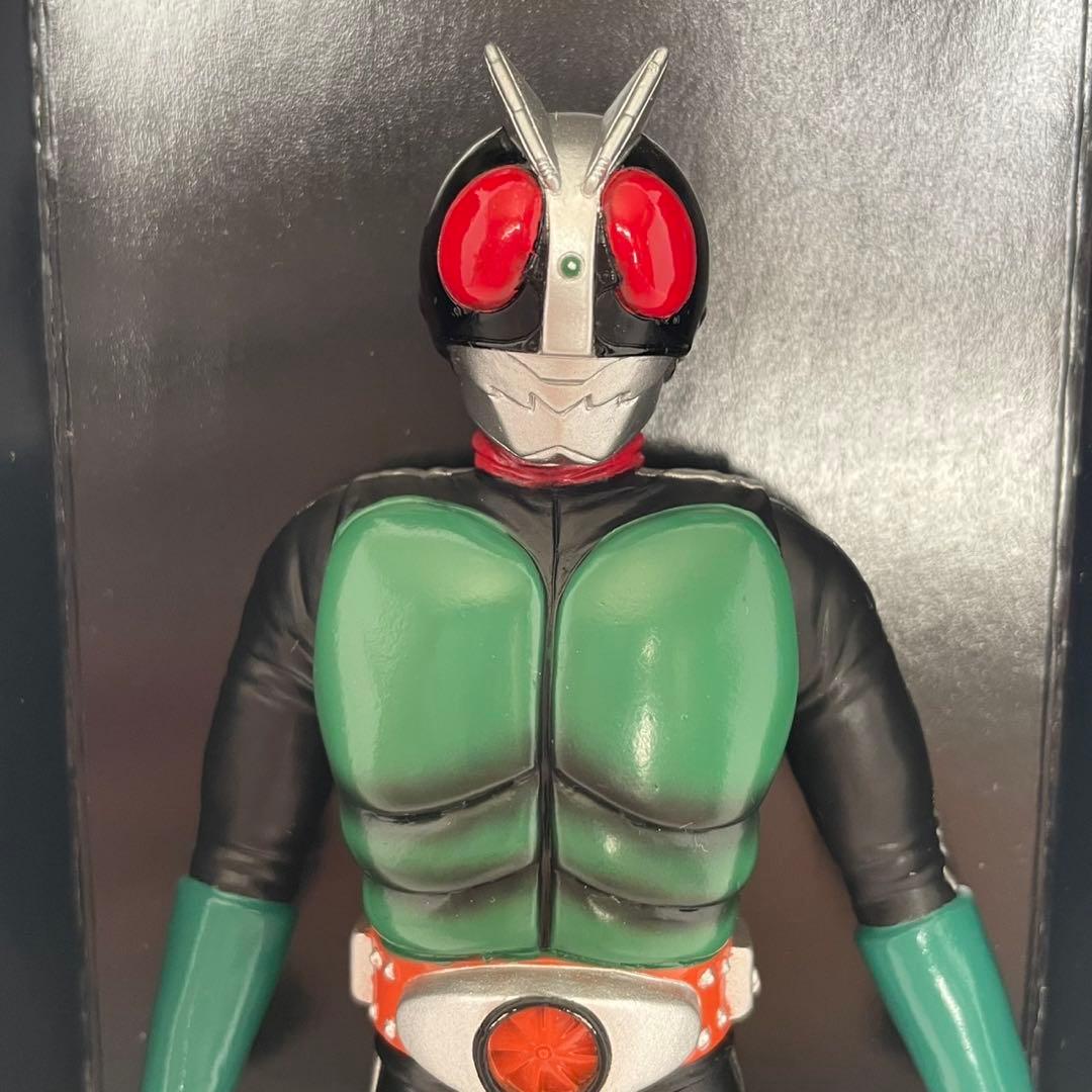 バンダイ ソフビ人形 EX 仮面ライダー旧２号 avex model 希少　レア