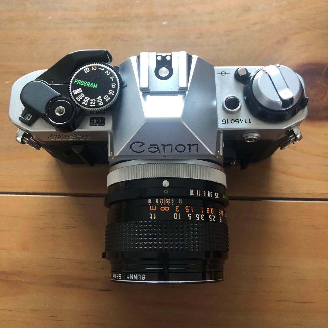 Canon AE-1 Program FD35mm 3.5フィルムカメラ
