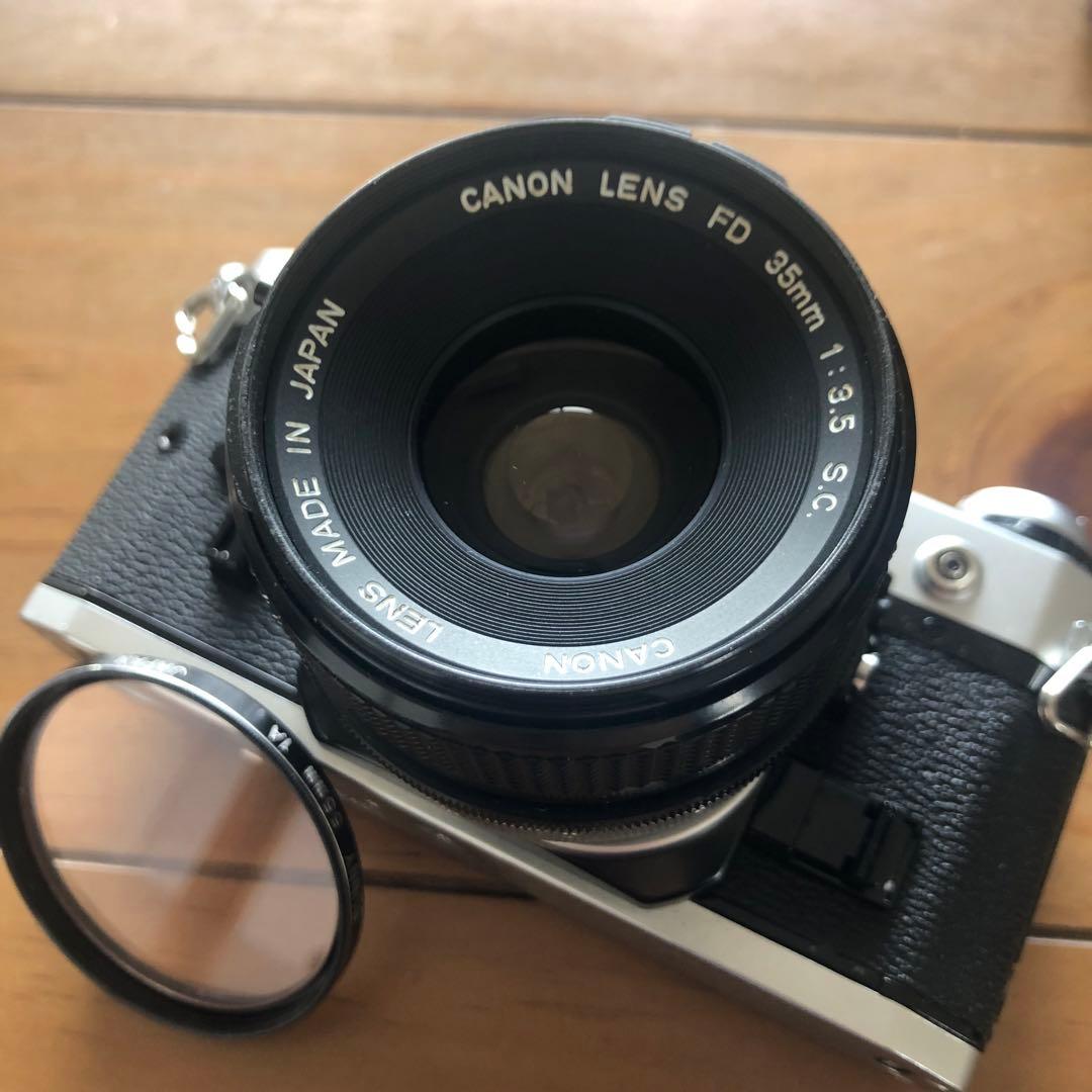 Canon AE-1 Program FD35mm 3.5フィルムカメラ