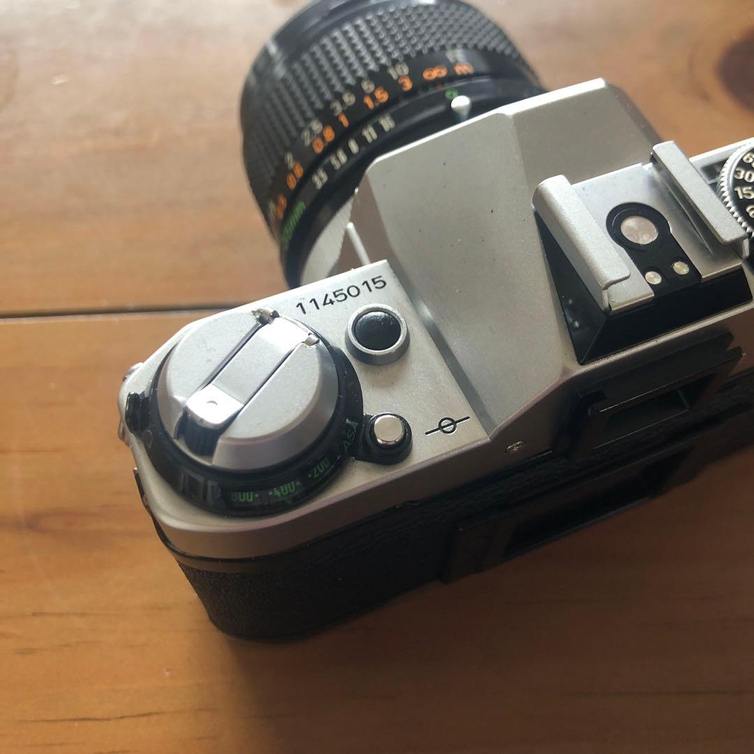 Canon AE-1 Program FD35mm 3.5フィルムカメラ