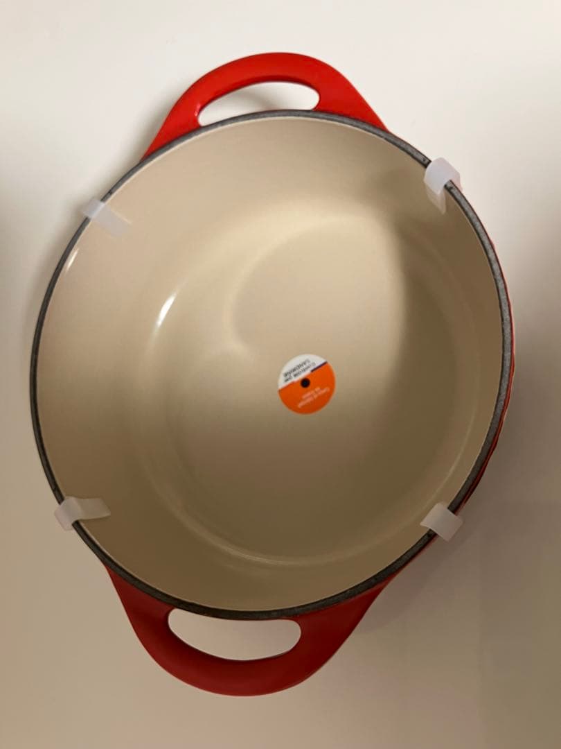 LE CREUSET ル・クルーゼ ココットロンド チェリーレッド 両手鍋18㎝