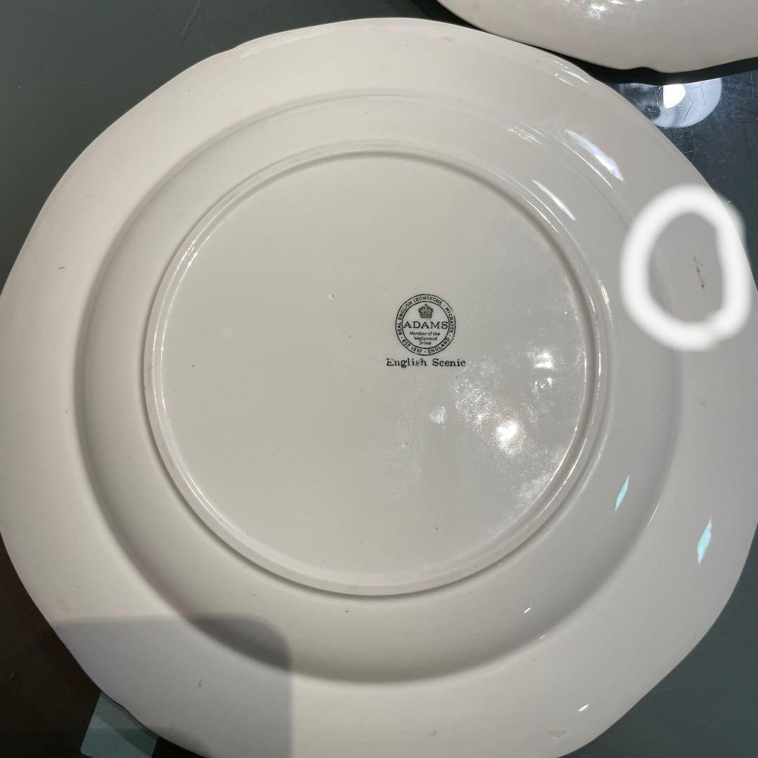 ADAMS English Scenic 直径31cm大皿2点 新品未使用