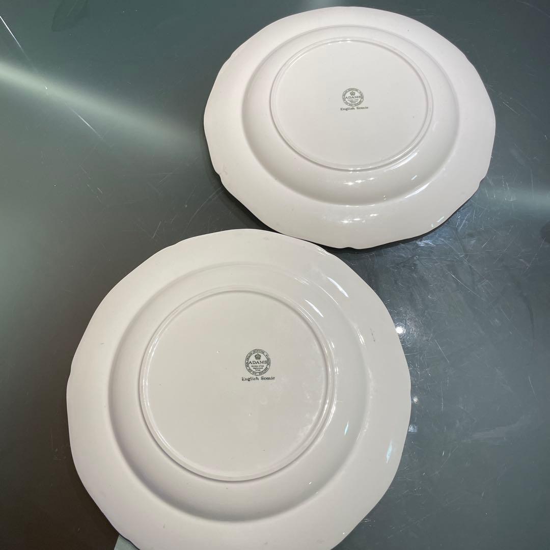 ADAMS English Scenic 直径31cm大皿2点 新品未使用