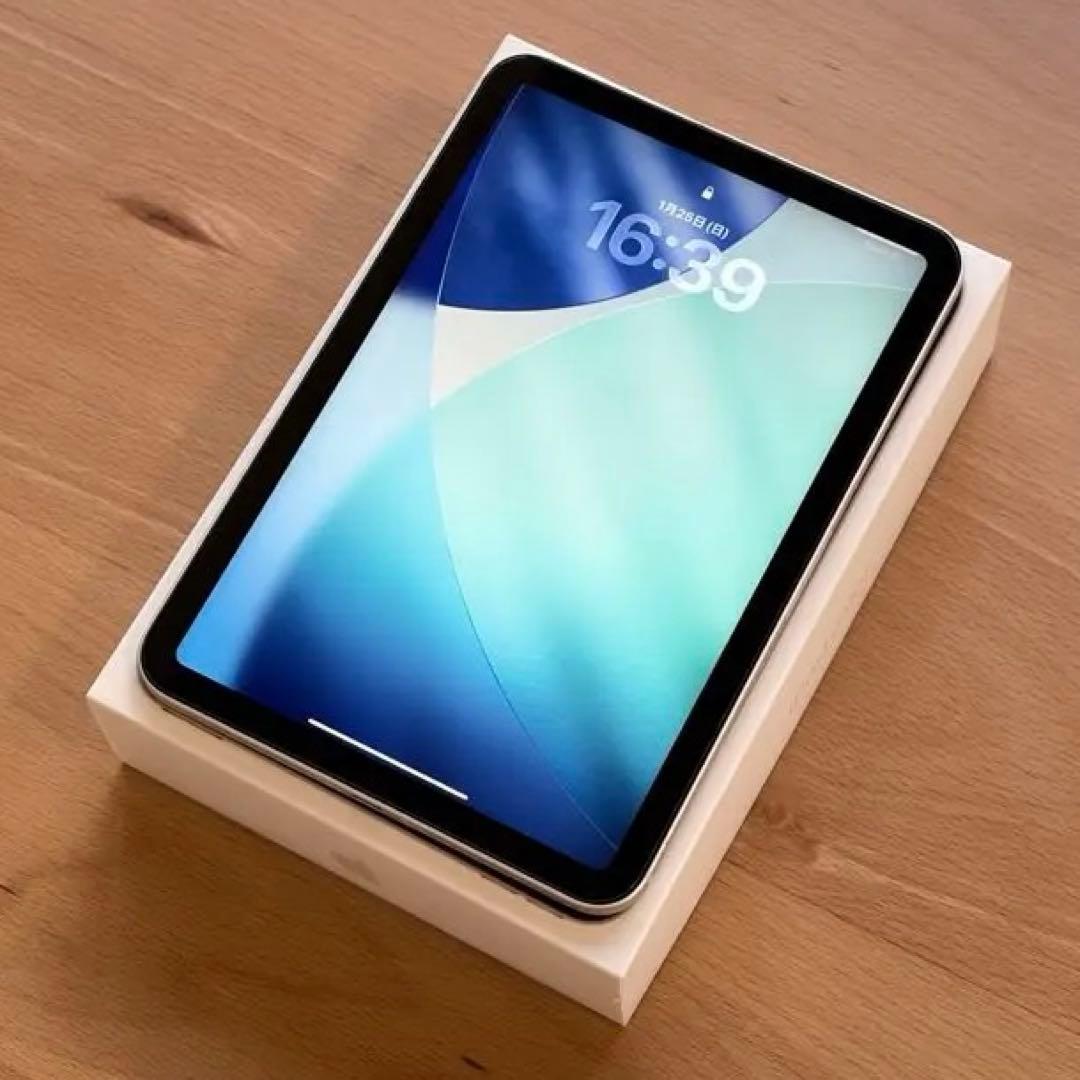 【画面無傷】iPad mini 6 セルラー 64GB PITAKAケース付