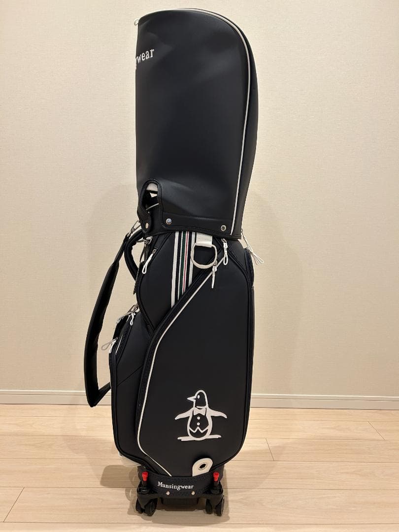 Munsingwear キャスター付き キャディバッグ ネイビー