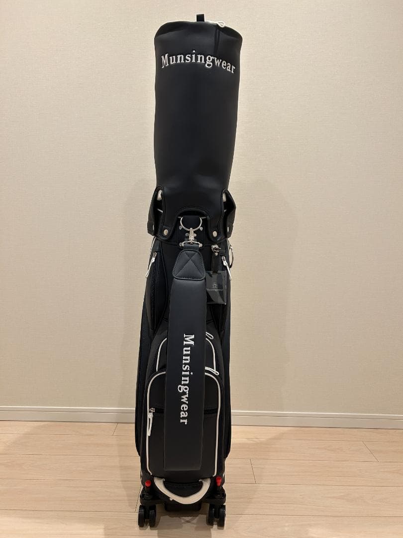 Munsingwear キャスター付き キャディバッグ ネイビー